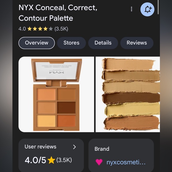 NYX conceal and correcting palette - Picture 3 of 3